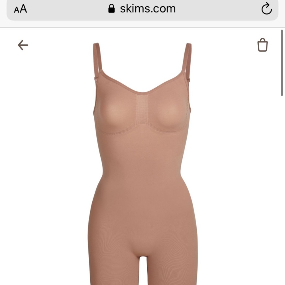 New skims mid thigh sculpting body suit